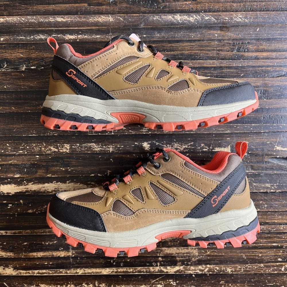 Womens S Sport Trail By Skechers Elayna Apparel Sneakers Brown Womens Size 7 View 2